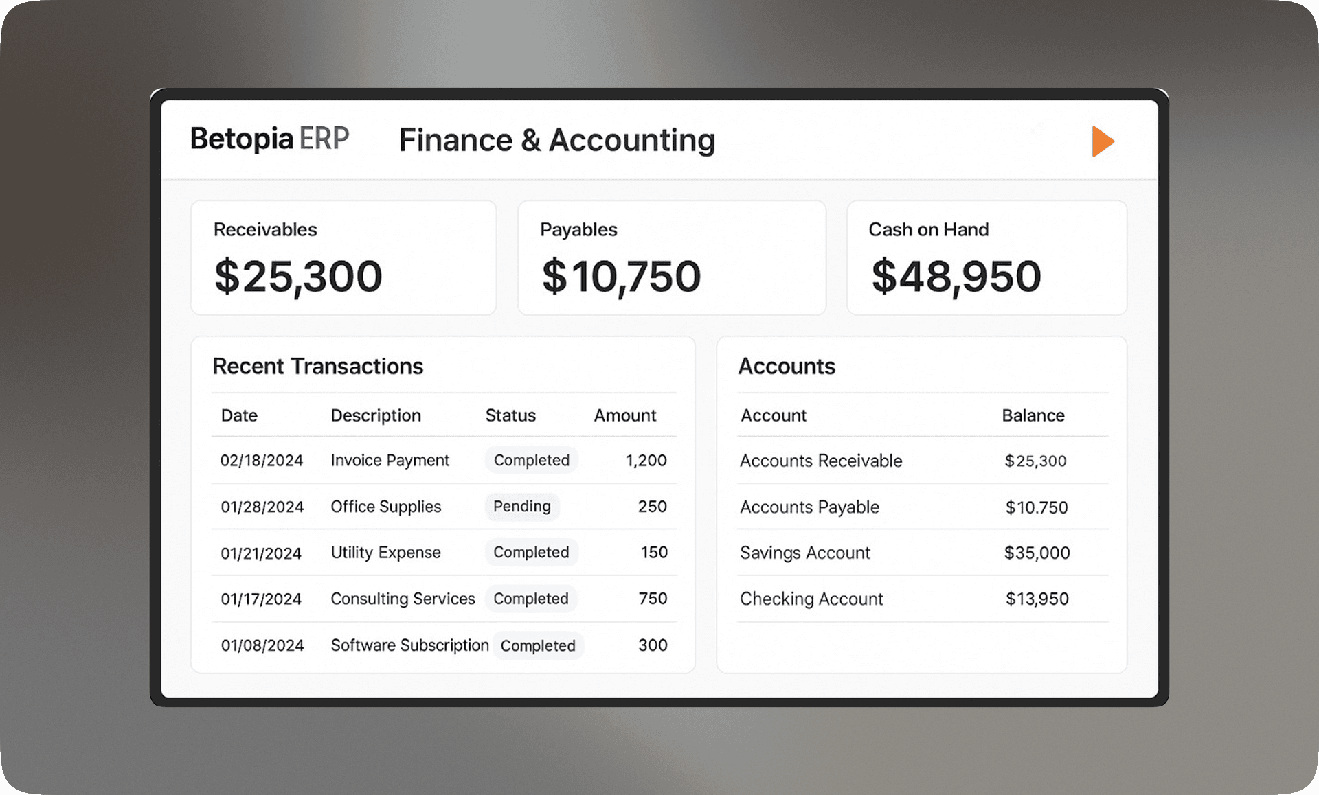 Finance & Accounting