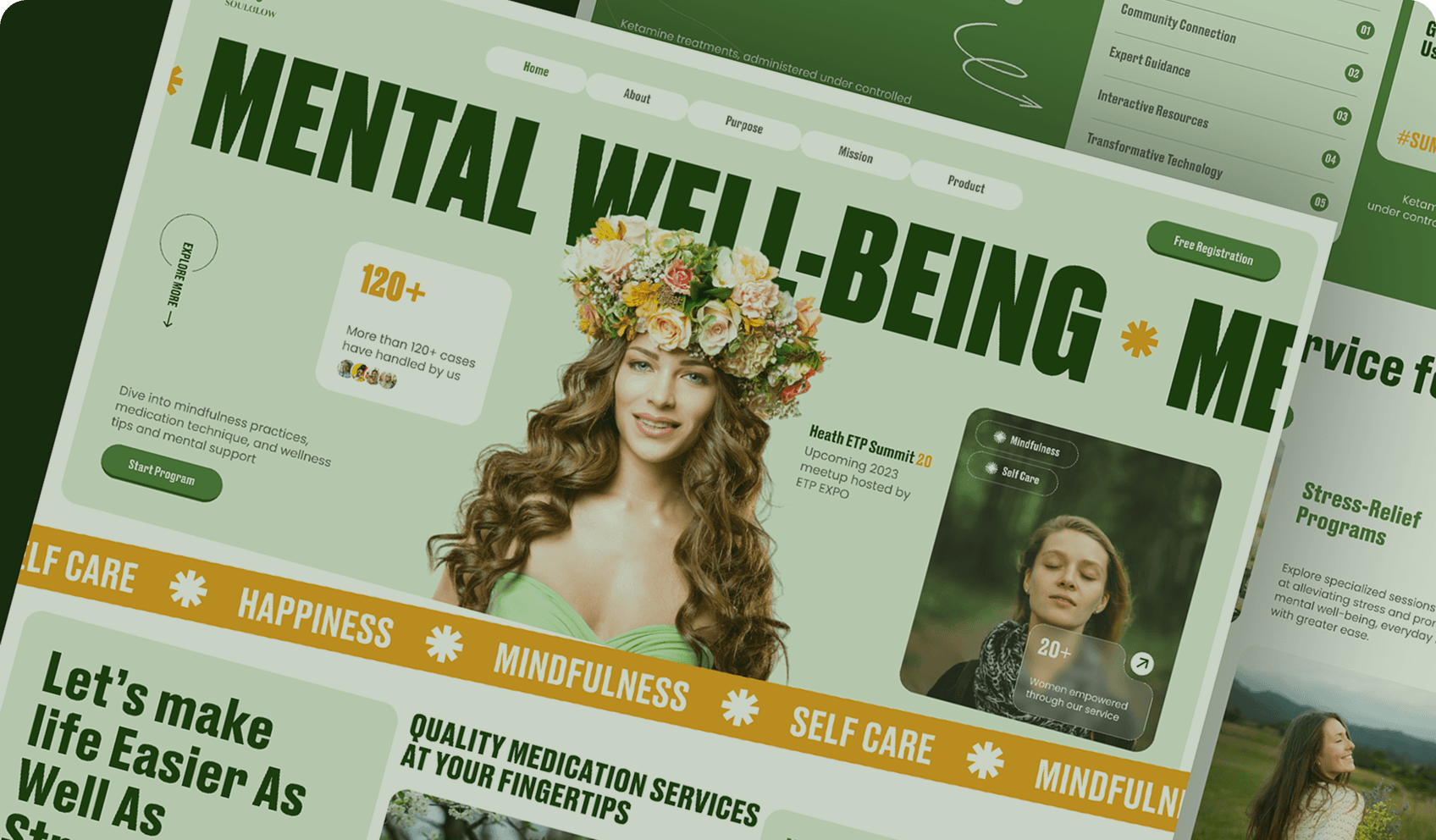 Mental Health Website Design
